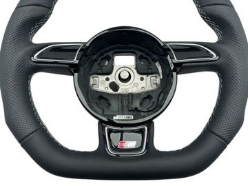 фото thumb №5, Кермо спортивна do audi a3 8v / a4 8k / a5 8t / q3 8u зрізана s-line