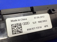 фото thumb №6, Audi a6 c7 4g панель переключатель кнопка pdc esp запуск / стоп 4g0927137h