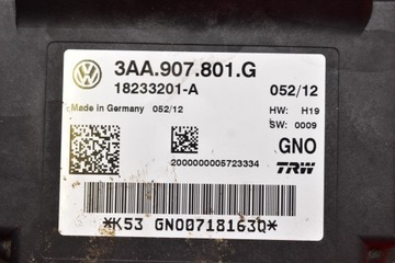 фото thumb №7, Блок керування модуль гальма стояночного 3aa907801g vw passat b7 10-15