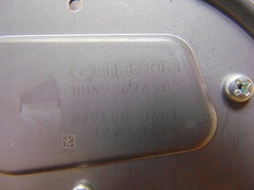 фото thumb №5, Двигатель дворники крышки зад mazda 3 bl 5 дверь