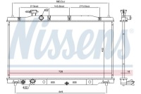 фото thumb №14, Nissens 681404 радиатор двигателя honda cr-v 06-
