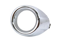 фото thumb №1, Ліва рамка протитуманної фари lewego хром mk6 mk7