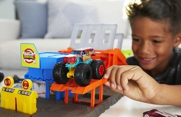 Набор HOT WHEELS MONSTER TRUCK РАЗБОР НА СТАНЦИИ