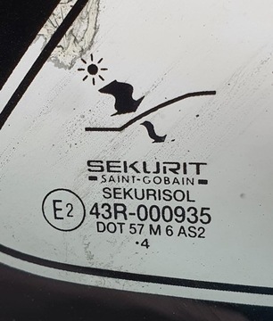 фото thumb №6, Скло кузовна правий зад задня saab 900 ii