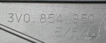 фото thumb №15, Skoda superb b8 3v планка двері правий зад 3v0853596a 3v0853596