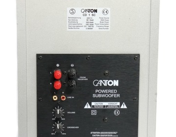 CANTON CD 1 SC ДИНАМИЧЕСКИЙ АКТИВНЫЙ САБВУФЕР