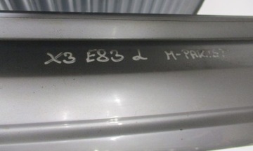 фото thumb №9, Планка накладка порогова ліва x3 e83 a08/7 м-пакет