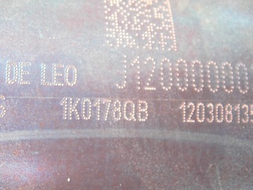 фото thumb №10, Каталізатор 1k0131701es audi a1 8x fabia ii polo 6r 1.2tsi cbz оригінал