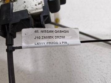 фото thumb №6, Nissan qashqai i 1 j10 замок двері лівий перед переднє 3 pin європа eu