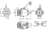фото thumb №1, Nissens компресор кондиціонера mitsubishi colt vi