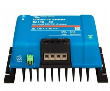 Изолированное зарядное устройство Victron для EURO 6 Orion-Tr Smart 12/12V 18 A DC-DC