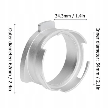 54mm Portafilter do kawy lejek dozujący obrotowy