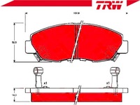 фото thumb №2, Гальмівні колодки гальмівні honda accord iv 2.2 i 16v cb7