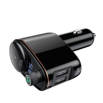 ЗАРЯДНОЕ УСТРОЙСТВО BASEUS АВТОМОБИЛЬНЫЙ ПЕРЕДАТЧИК FM BLUETOOTH 4.2 MP3 2X USB-A LED