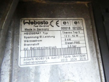фото thumb №6, Обігрів стояночний вебасто vw touran i 1.9tdi 12v 42w 5kw 1k0815065n