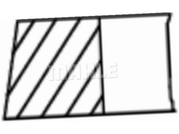 фото thumb №2, Кольца поршневые citroen ax 1.0 saxo 1.0 visa 1.0