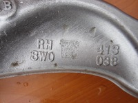 фото thumb №13, Audi a4 b9 a5 s5 8w кронштейн амортизатора левый перед 8w0413037 вилка