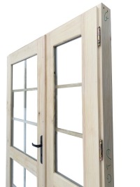 ДВЕРЬ ОТКРЫТАЯ с многостворчатым окном - 140x200 см