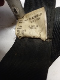 фото thumb №4, Pas безпеки правий задня mazda 5 t89338t