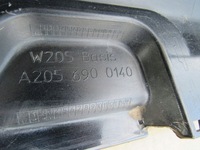 фото thumb №6, Mercedes c w205 планка пороговая левая sedan код 197