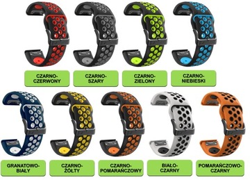 Quickfit Belt для Garmin Fenix ​​5 6 7 Pro Solar Colors