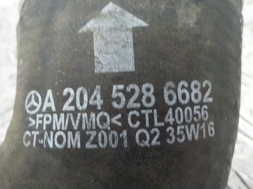 фото thumb №5, Mercedes w204 w207 шланг труба шланг інтеркулер