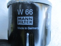 Фільтр оливи mann-filter w 66 Оригінал, фото thumb