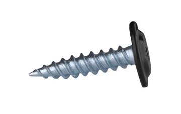 Wkręty podkładkowe do drewna 4,2x 19 mm RAL 9005 250 szt. Etanco GM-S