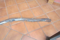 фото thumb №5, Mercedes w116 молдинг накладка поперечина бампера перед