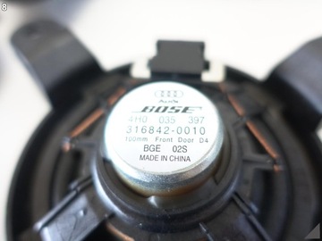 фото thumb №9, Audi a8 s8 4h0 d4 набор сабвуфер динамиков bose