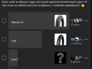 Full zestaw do konwersji hulajnogi Xiaomi na opony 10'' - WANDA 2