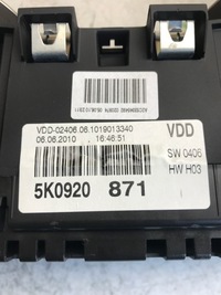фото thumb №5, Спидометр приборы vw golf vi 5k0920871 европа