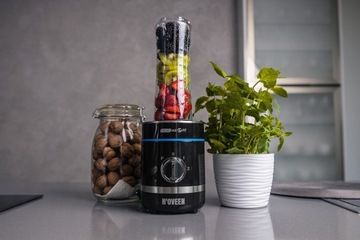 СПОРТИВНЫЙ БЛЕНДЕР, МИКСЕР, СМУЗИ-КОКТЕЙЛЬ, МЕЛЬНИЦА, 2 БУТЫЛКИ