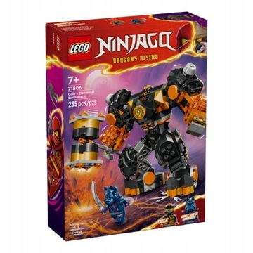 LEGO NINJAGO 71806 ПОДАРОЧНЫЙ НАБОР МЕХА «ЭЛЕМЕНТ ЗЕМЛИ КОУЛА»