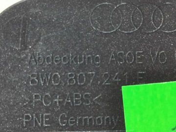 фото thumb №16, Заглушка бампера, защита фаркоп буксировочный audi a-4 8w b9 рестайлинг 7.177