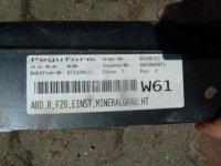 Молдинг накладка поріг mineralgrau bmw f20 b39 поріг в Україні, фото thumb