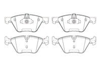 фото thumb №1, Breck тормозные колодки тормозные bmw 1 130 i e81