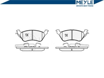 фото thumb №3, Тормозные колодки тормозные chrysler зад voyager 00- з датчики