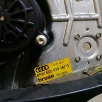 фото thumb №6, Audi a4 b5 рамка двері механізм скло лівий задня