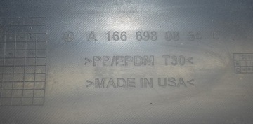 фото thumb №5, Mercedes ml w166 правый порог планка пороговая org