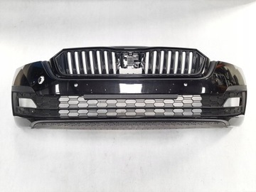 фото thumb №1, Skoda octavia 4 бампер переднє чорний 4 x pdc 5e3807221 5e3853677