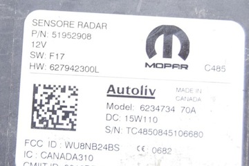 фото thumb №7, Fiat 500x 334 модуль управляющий слепая polem 51952908 6234734 2.00 дизель 10