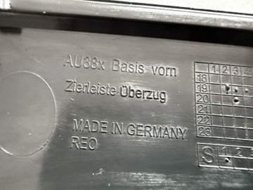 фото thumb №9, Решётка заглушка планка передняя правая audi a3 8y0 - aso audi