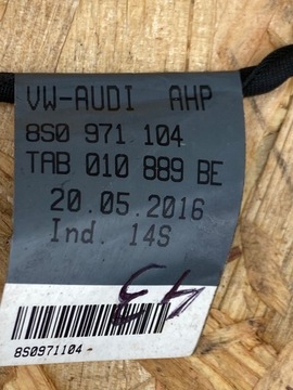 фото thumb №6, Установка жгут + датчики pdc зад audi tt 14-18