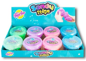 MASA PLASTYCZNA SANDY SLIME PIASKOWY SLIME PIASEK