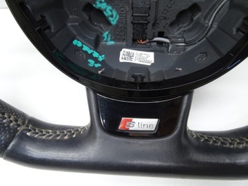 фото thumb №6, Руль кожа срезанная лепестки мульти 8v0419091s audi a3 8v s-line