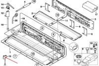 фото thumb №8, Мікроперемикач бардачка даховий bmw 6 e64 cabrio 54318236846 оригінальний