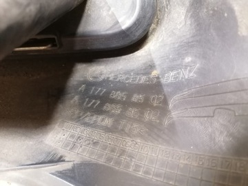 фото thumb №7, Спойлер накладка бампера зад mercedes w177 177 a клас 2018-