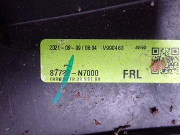 фото thumb №8, Планка na двері права перед передня hyundai tucson iv 87722-n7000