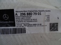 Молдинг крила mercedes eqs w296 nowa права сторона a2968808201 Доставка, фото thumb